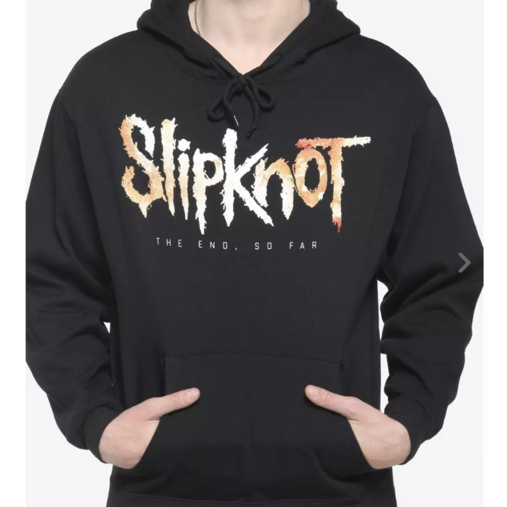SLIPKNOT The End So Far Sweatshirt hoodie S Black Concert Tour Rock Band